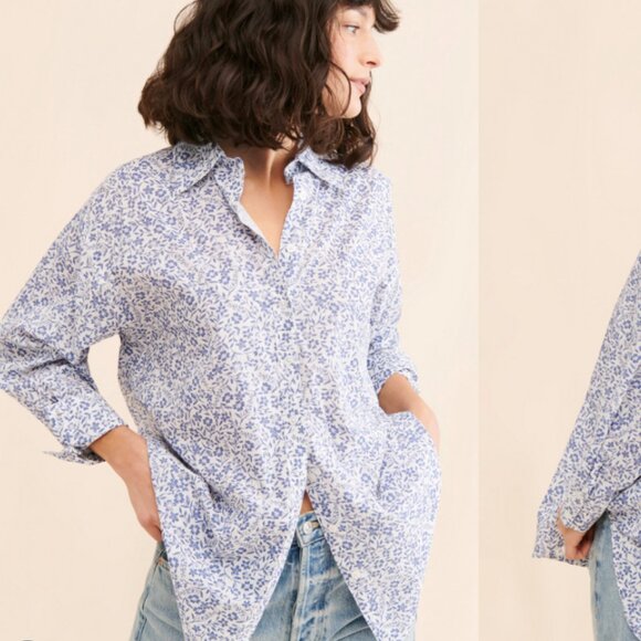 RAHI Anthropologie Capistrano Ashley Buttondown - Picture 1 of 7